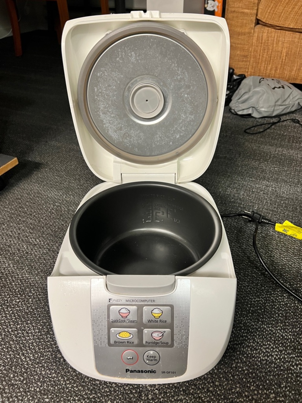 Panasonic White and Silver Multi-Function Rice Cooker - Picture 2 of 3
